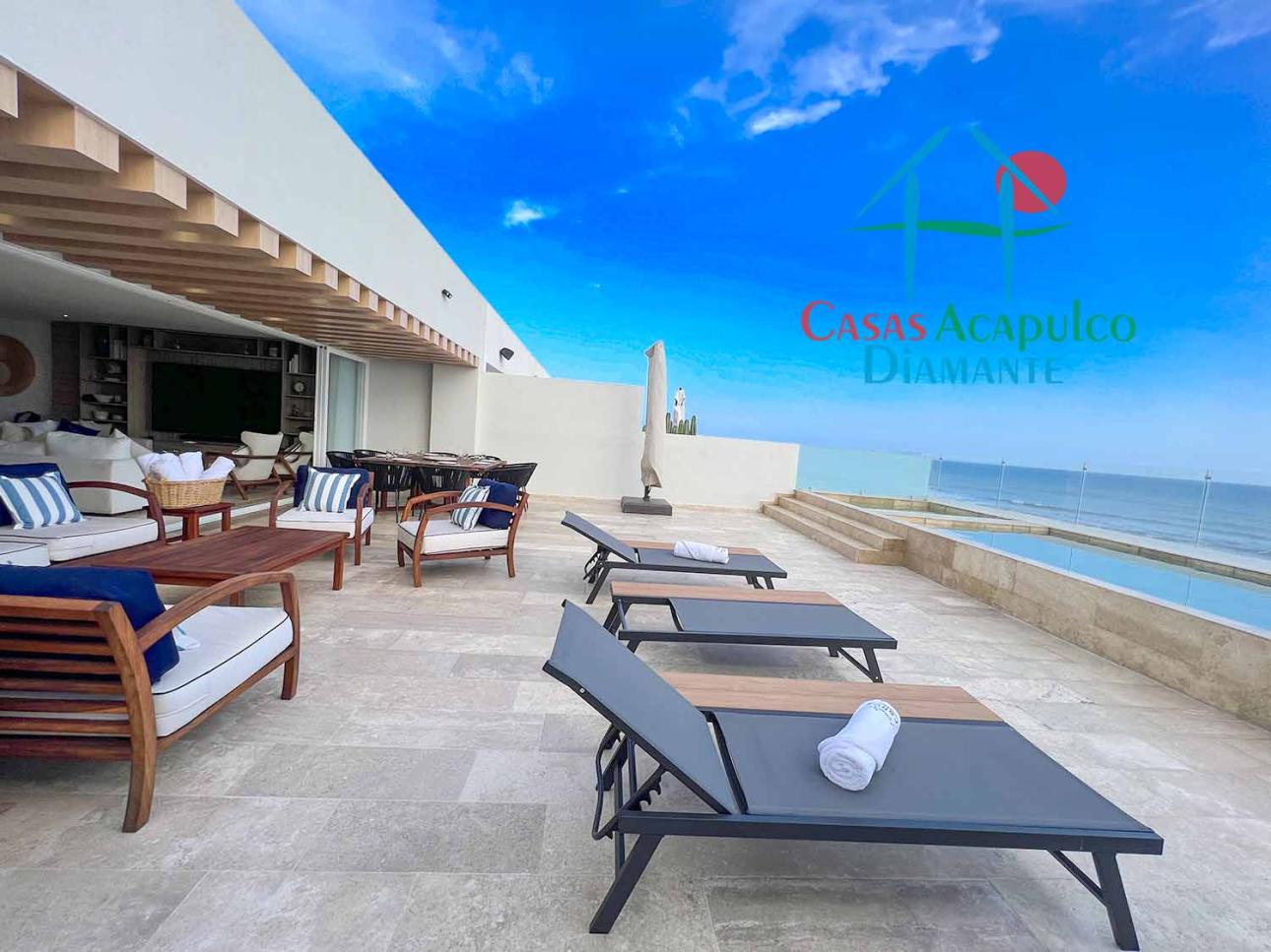 Penthouse De Playa Con Terraza y Alberca — foto 8