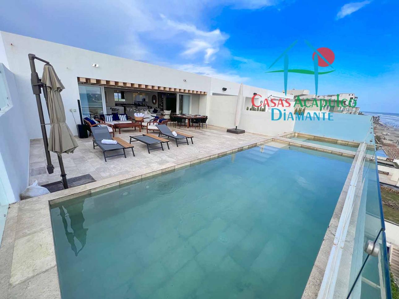 Penthouse De Playa Con Terraza y Alberca — foto 7