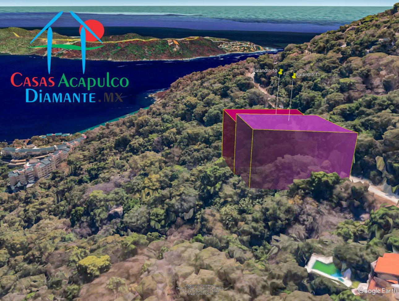 Dos lotes residenciales con extraordinaria vista a la bahía