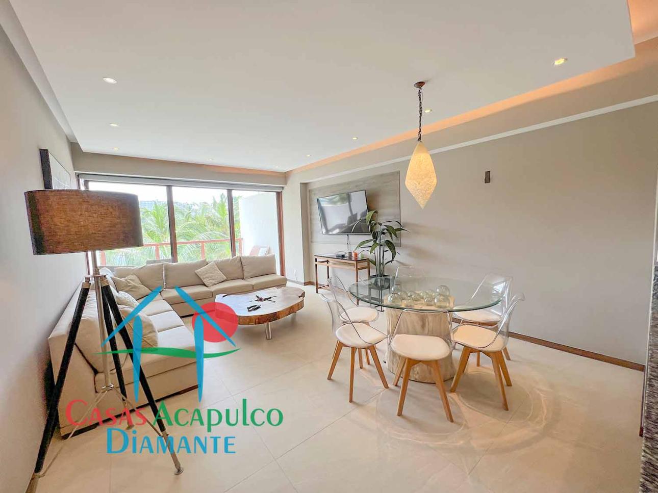 Depa con Terraza Y Vista A Las Áreas Comunes