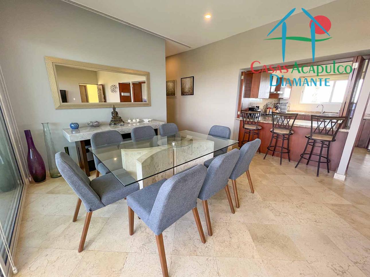 Depa con hermosa terraza y vista a las albercas — foto 4