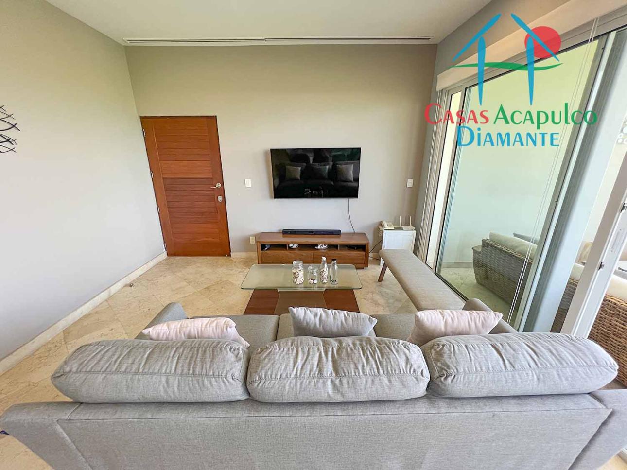 Depa con hermosa terraza y vista a las albercas — foto 5