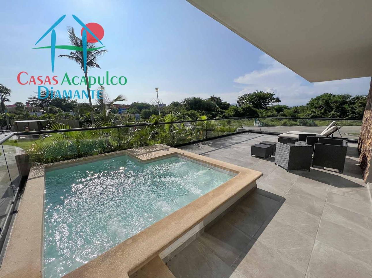 Terraza Con Jacuzzi Y Vista A Las Áreas Comunes - 8