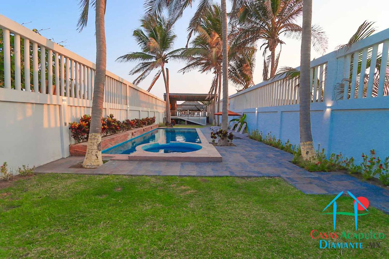 Hermosa casa de playa para 20 personas. Alberca y jacuzzi - 8