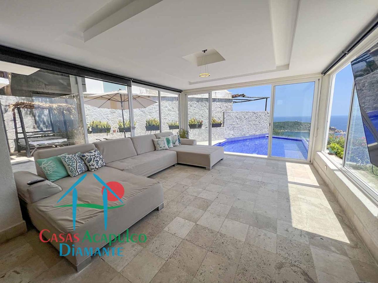Hermosa terraza con alberca y vista al mar - 6