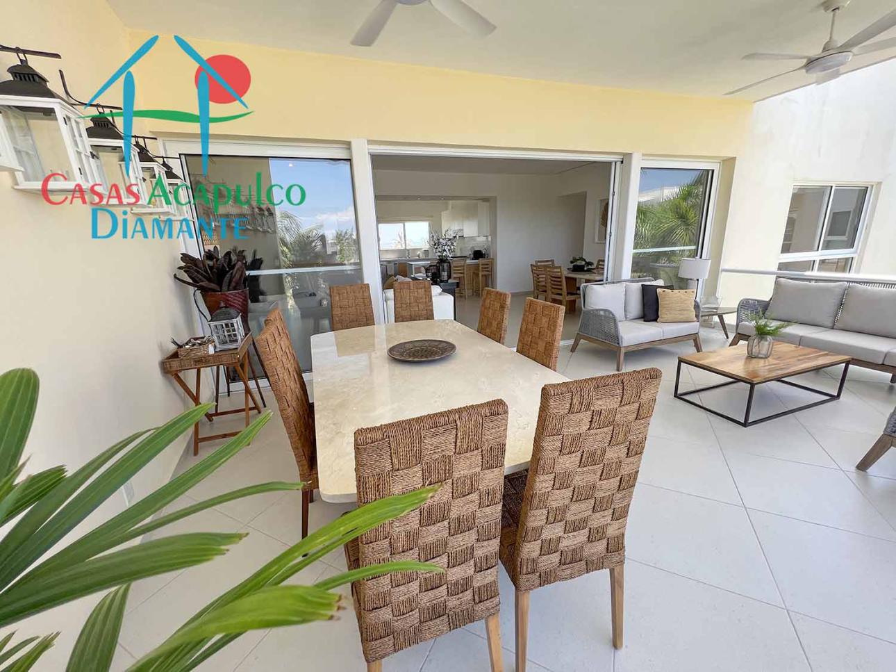 Hermosa terraza con vista a las albercas — foto 9