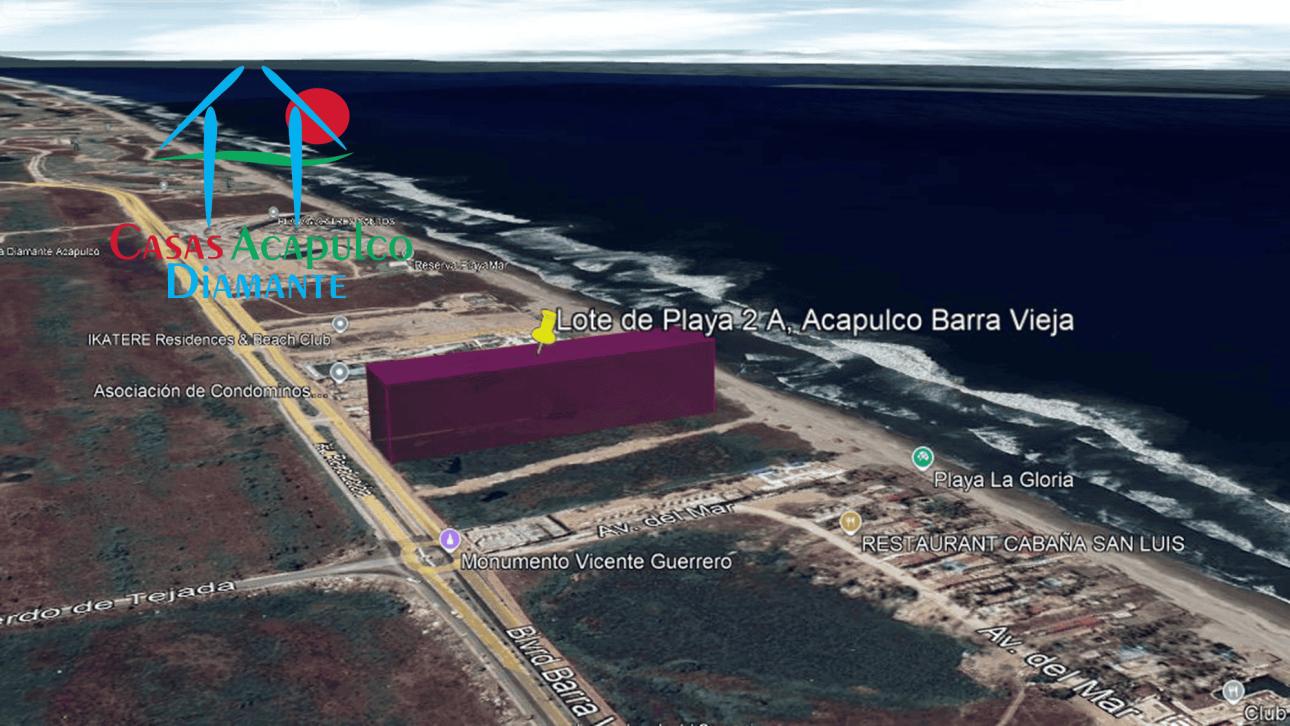 Terreno de playa apto para comercio y servicios