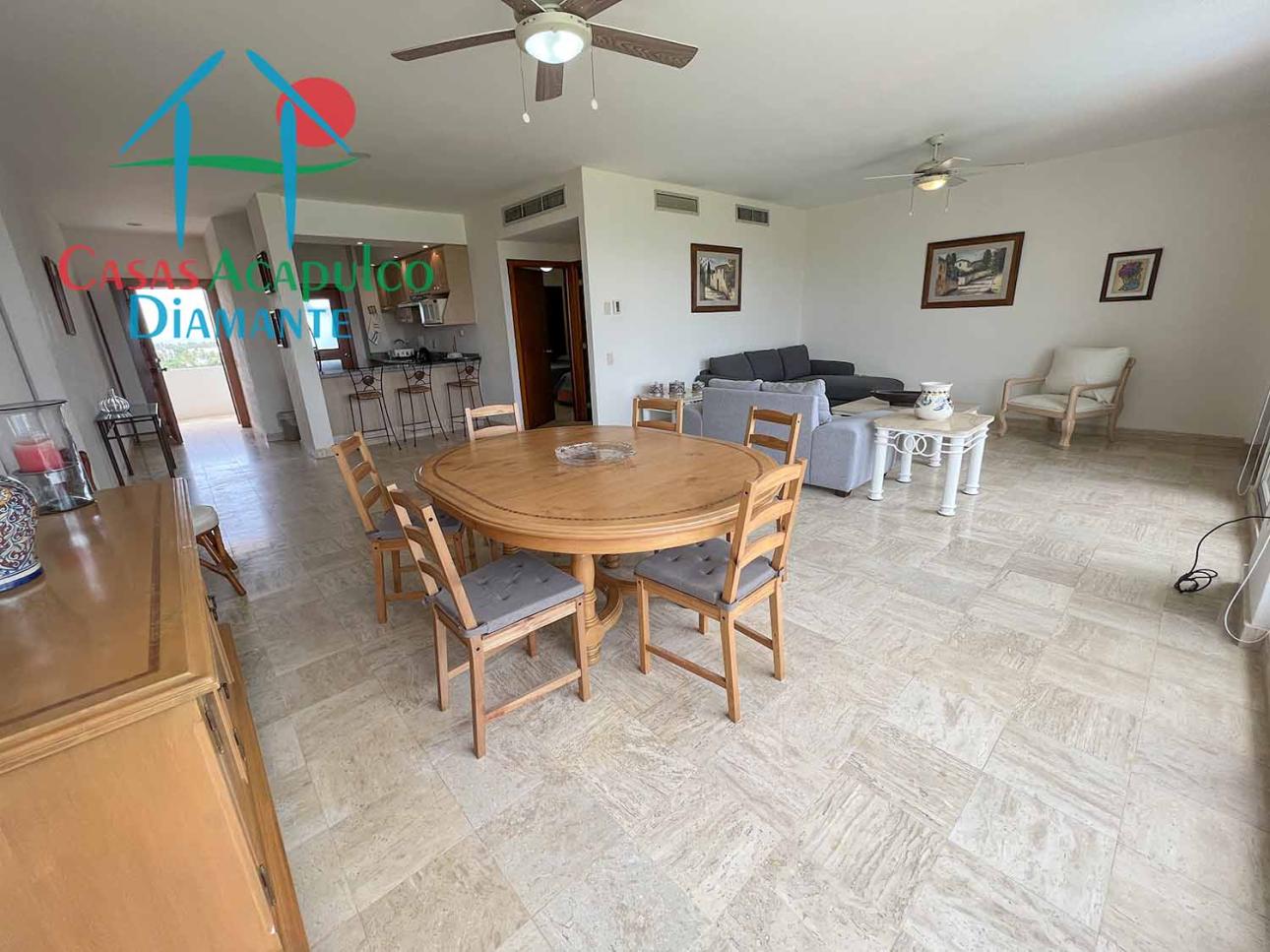 Depa Con balcón, vista a las albercas y al campo de golf — foto 7