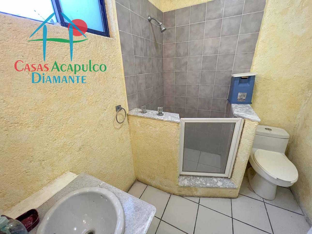 Casa con alberca privada, vista al mar, terraza con palapa - 18