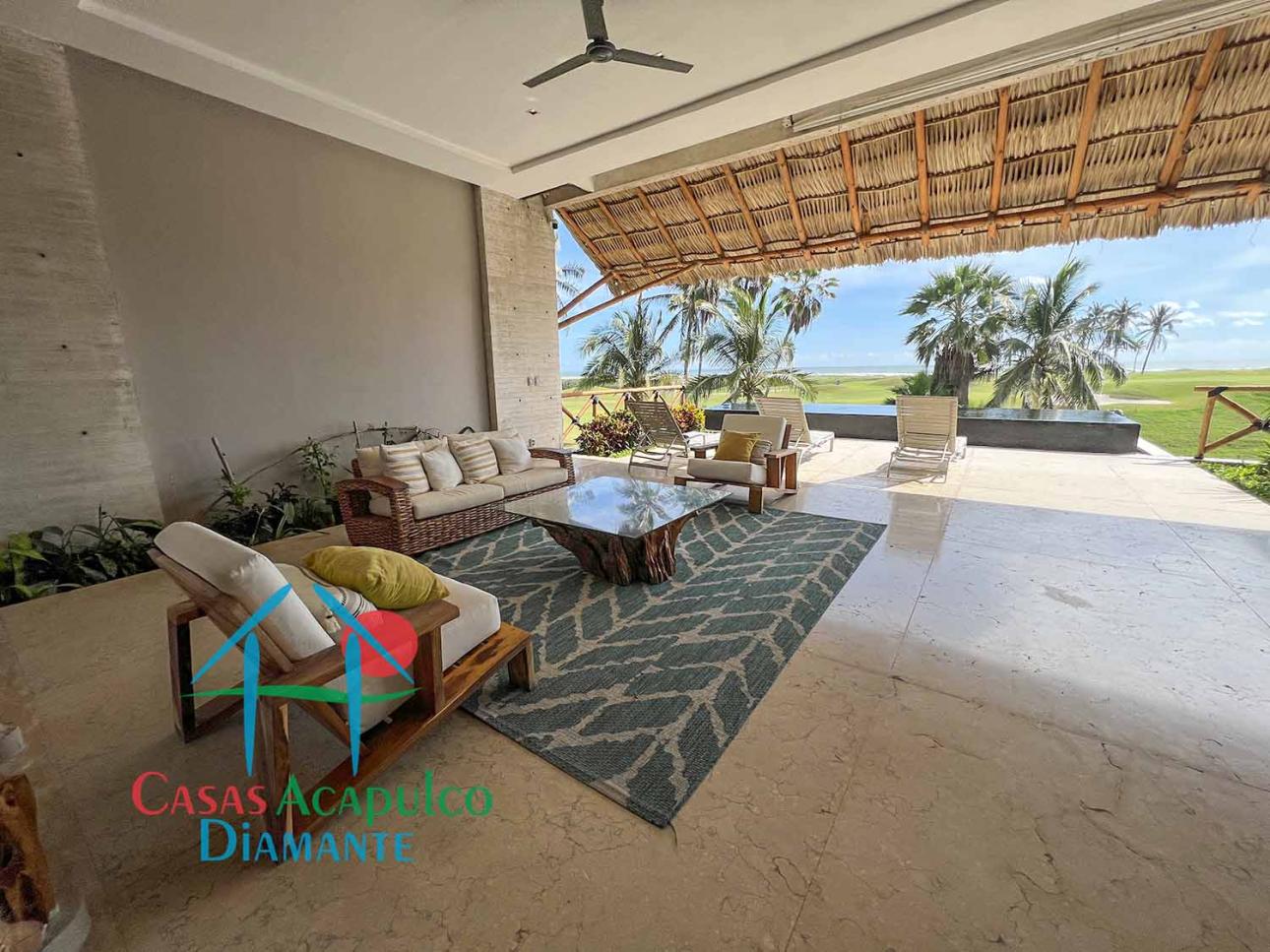 Hermosa casa con alberca privada y vista al campo de golf — foto 4