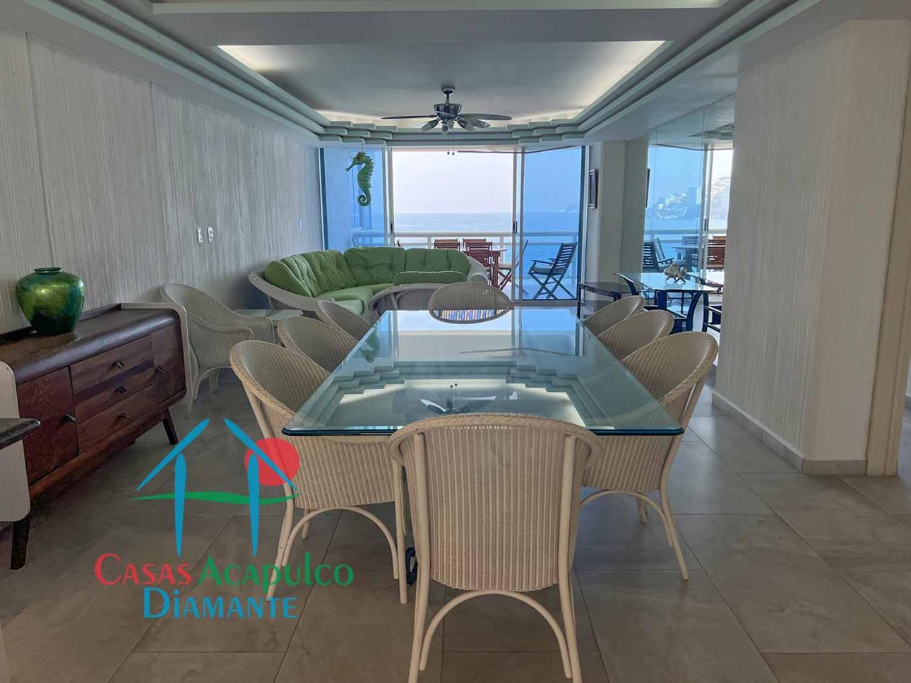 Terraza con vista a la bahía de acapulco — foto 2