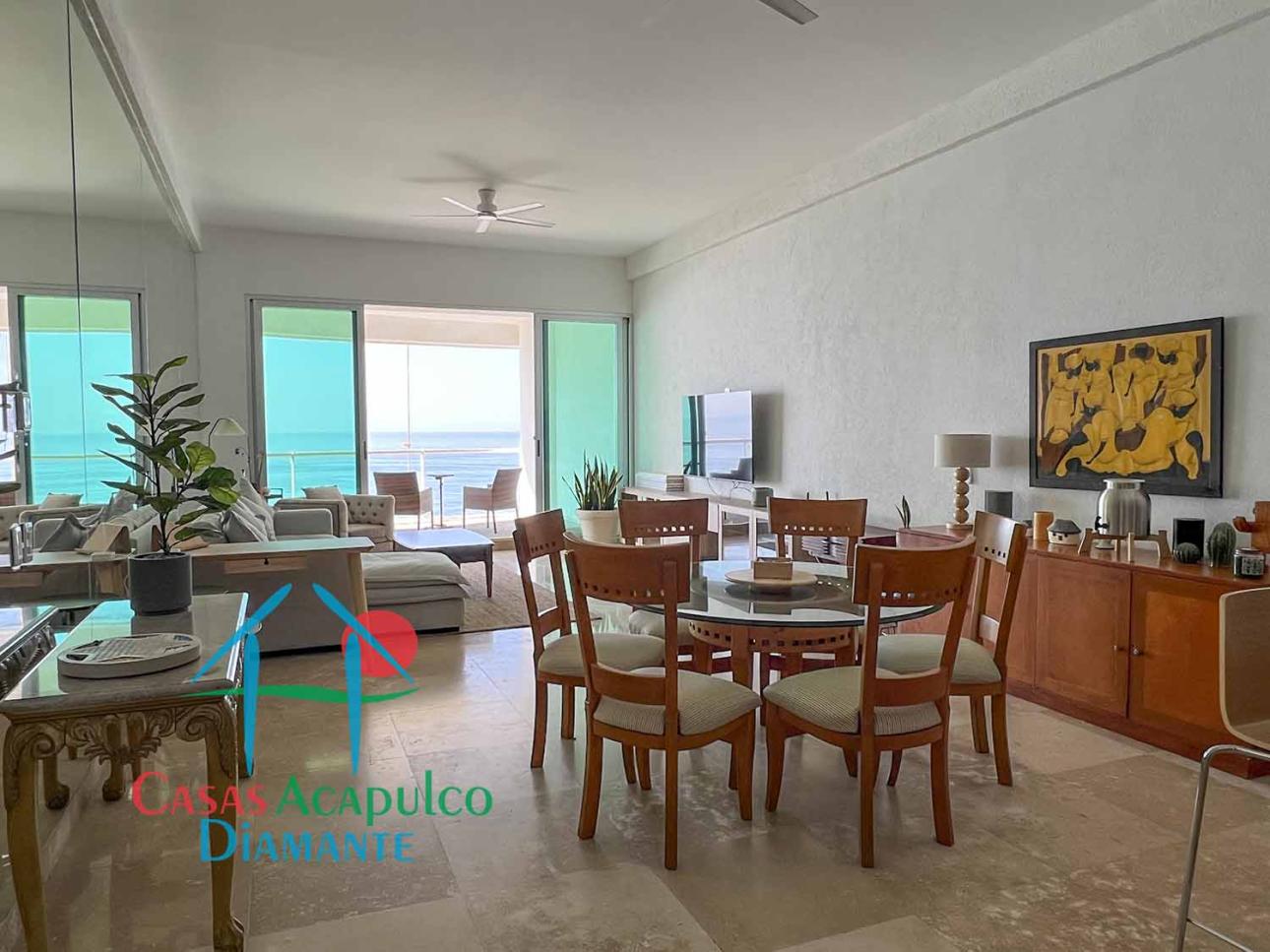 Hermoso departamento. Terraza con vista al mar - 1