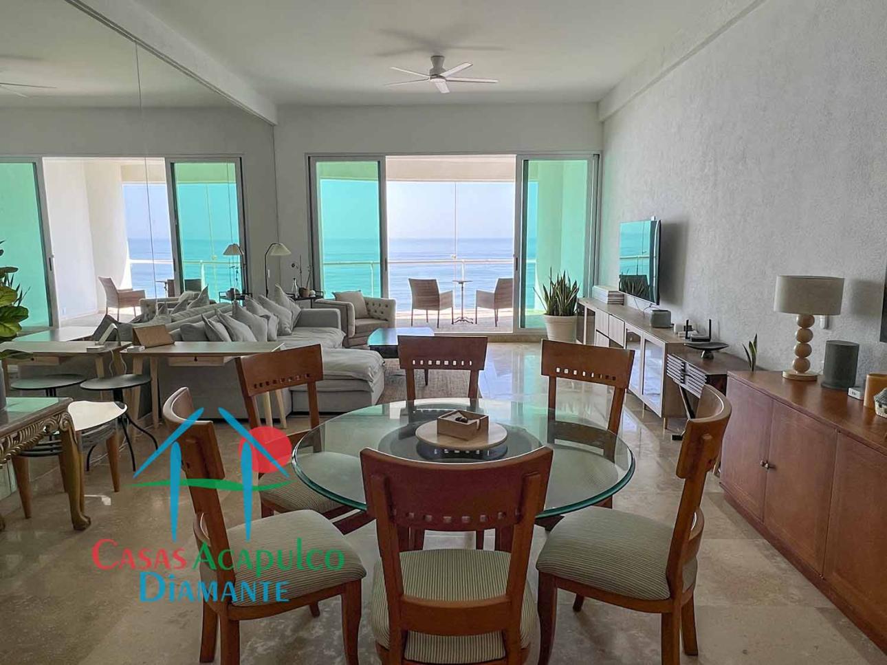 Hermoso departamento. Terraza con vista al mar - 2