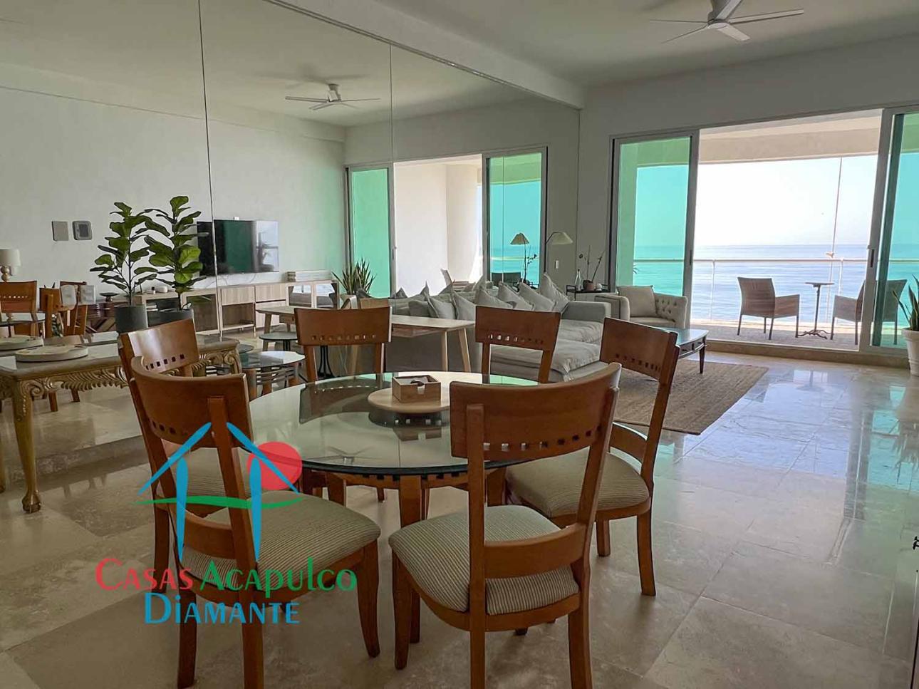 Hermoso departamento. Terraza con vista al mar - 3