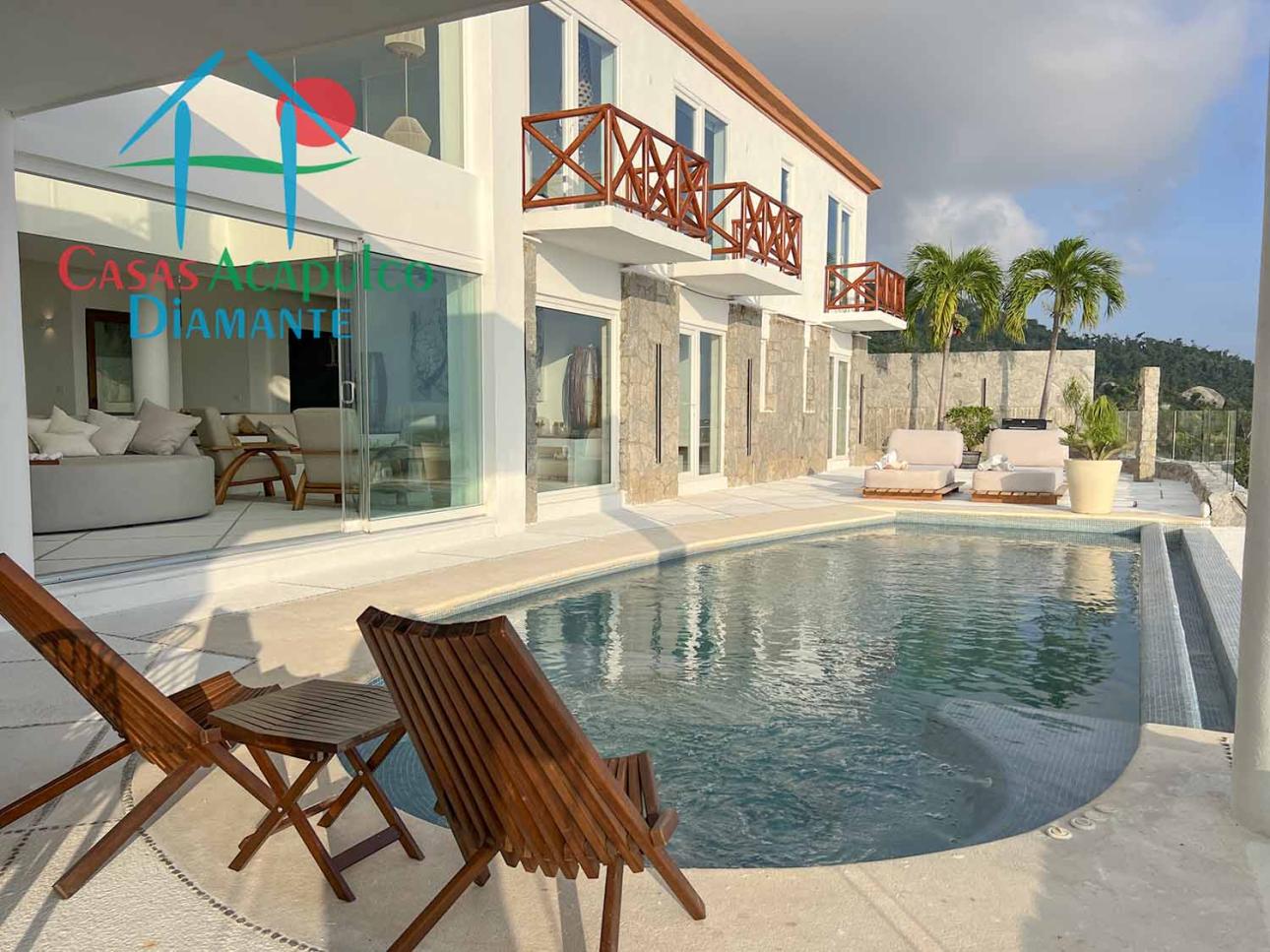 Alberca privada con vista al mar — foto 2