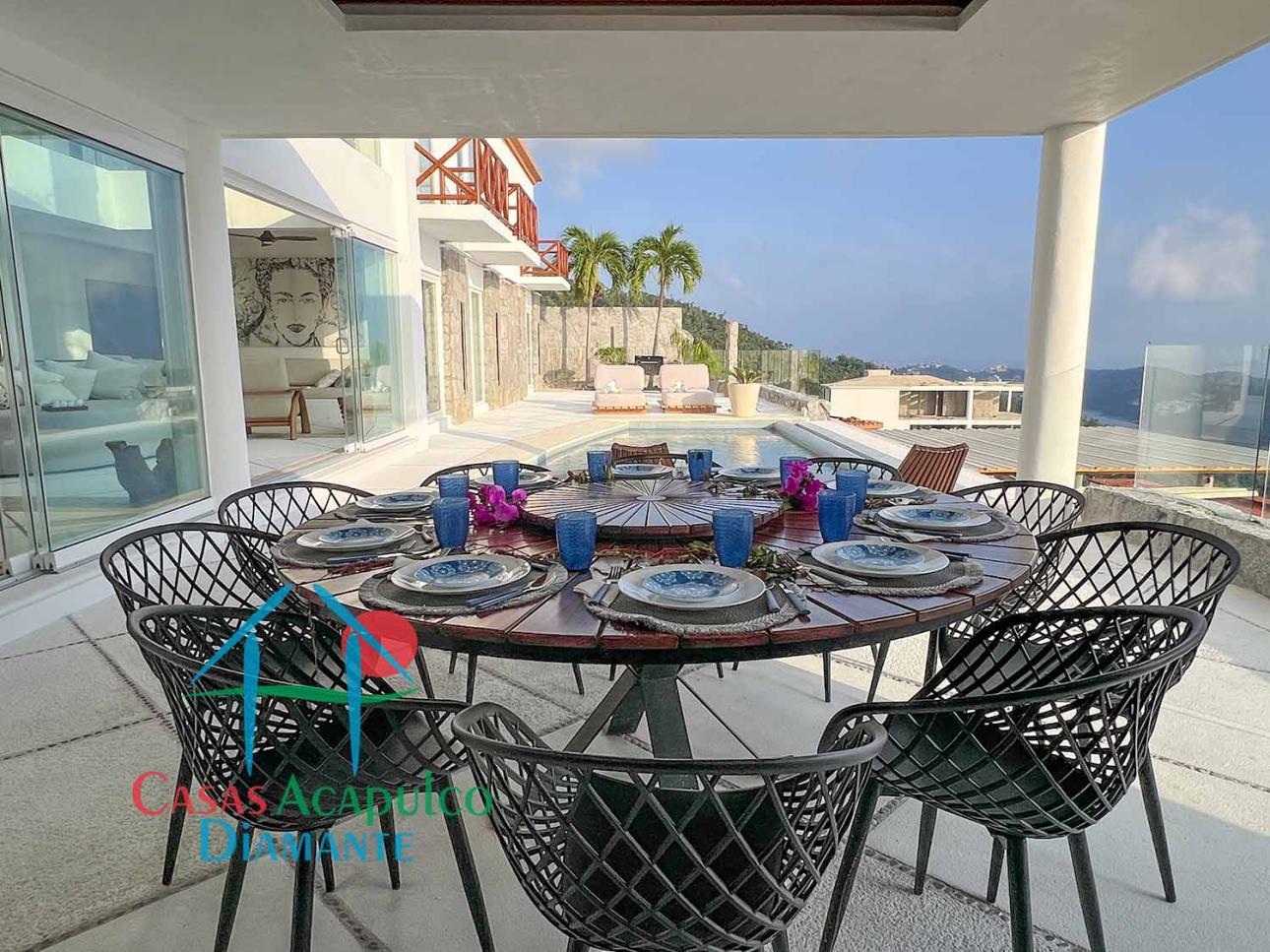 Alberca privada con vista al mar — foto 3