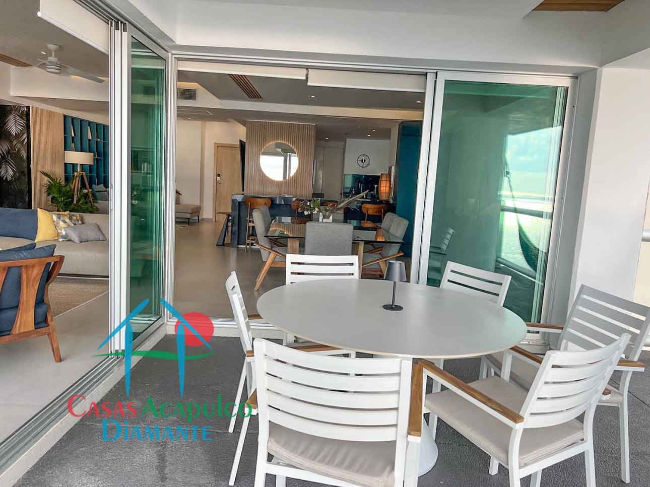 Exclusivo departamento de playa con terraza y vista al mar — foto 9