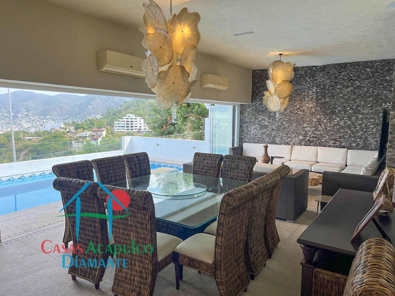 Terrazas, alberca privada con vista Al Mar