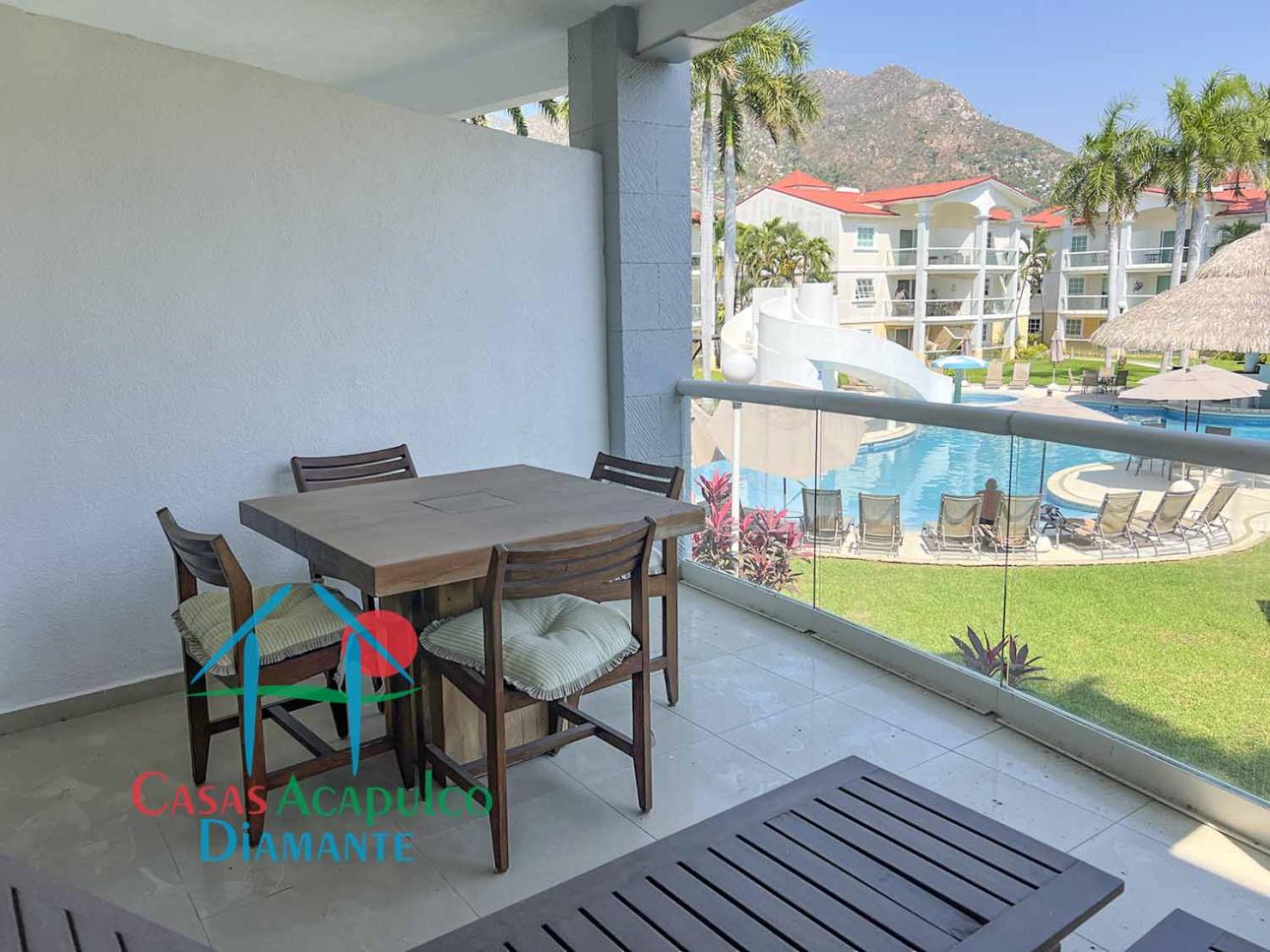 Terraza con vista las áreas comunes — foto 2