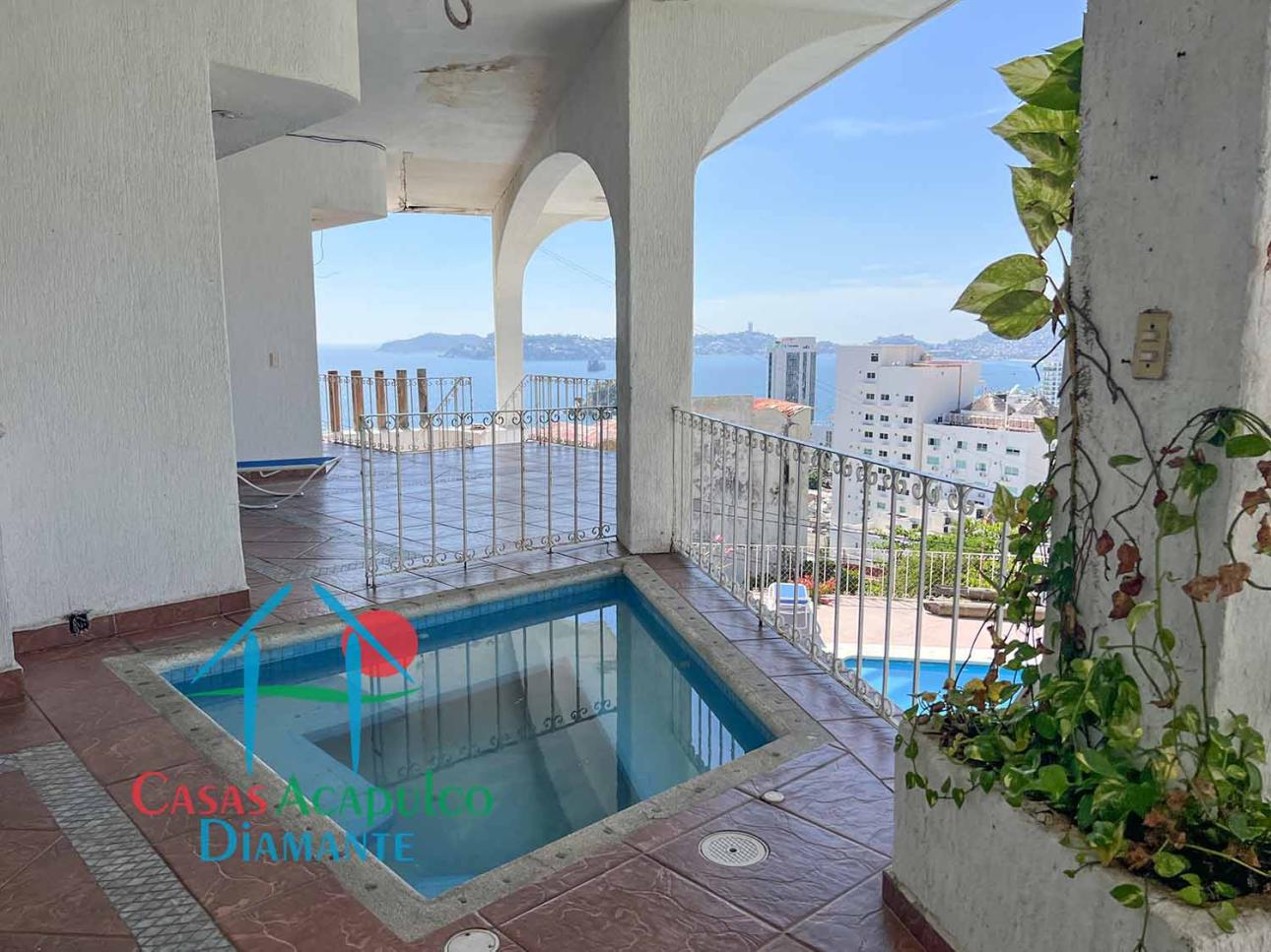 ¡Casa en oportunidad! 19 recÃ¡maras, 4 albercas, vista al mar — foto 6