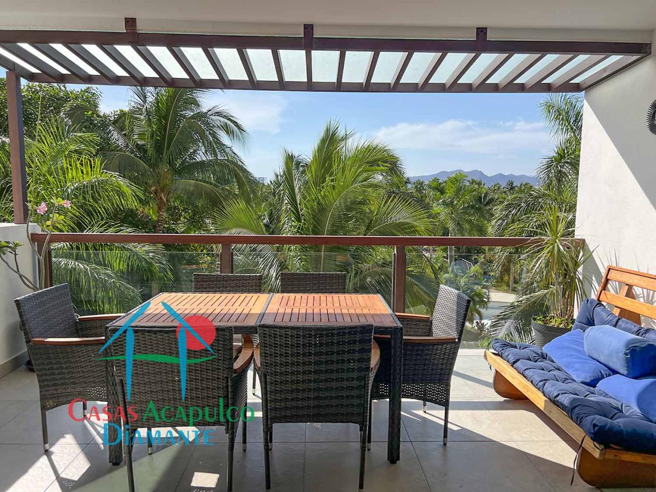 Terraza con vista a las áreas comunes — foto 6