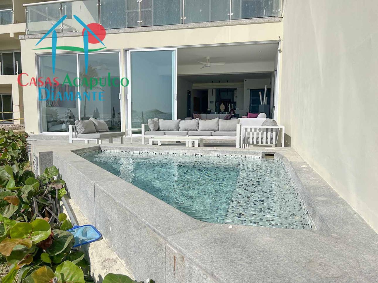 Depa de playa con terraza y jacuzzi — foto 6