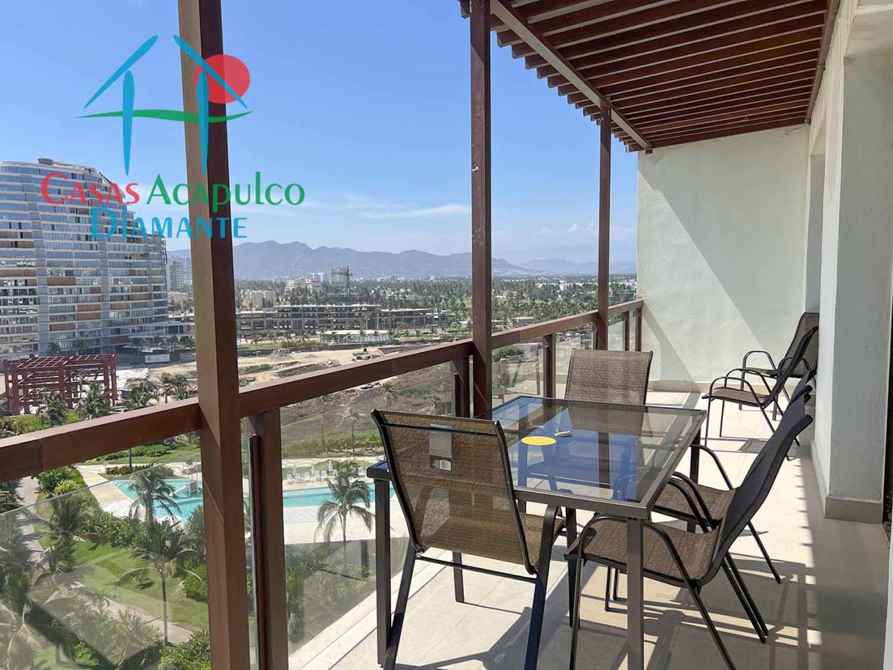 Departamento de lujo. Terraza con vista al mar — foto 8