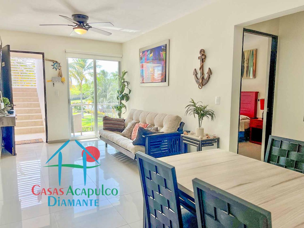 Departamento amueblado, ideal para descansar o invertir
