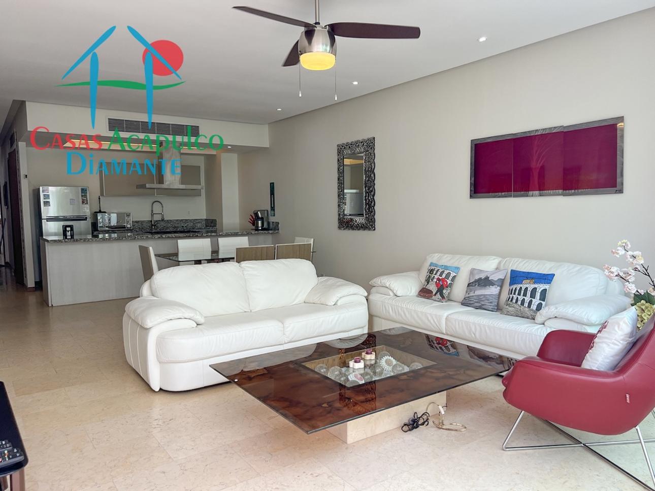 Con terraza y distribución funcional en Acapulco Diamante — foto 3