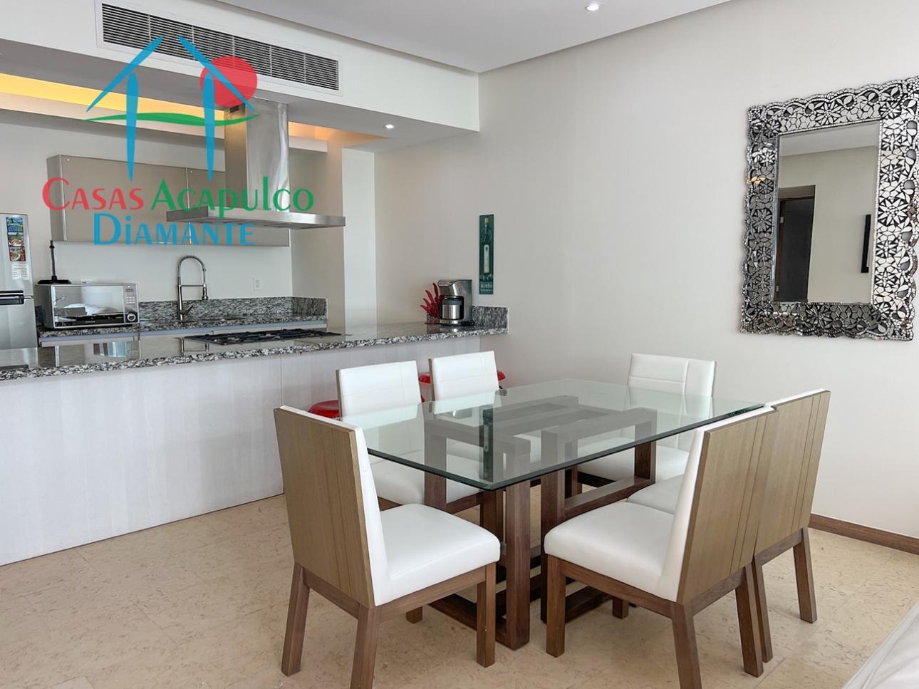 Con terraza y distribución funcional en Acapulco Diamante — foto 5