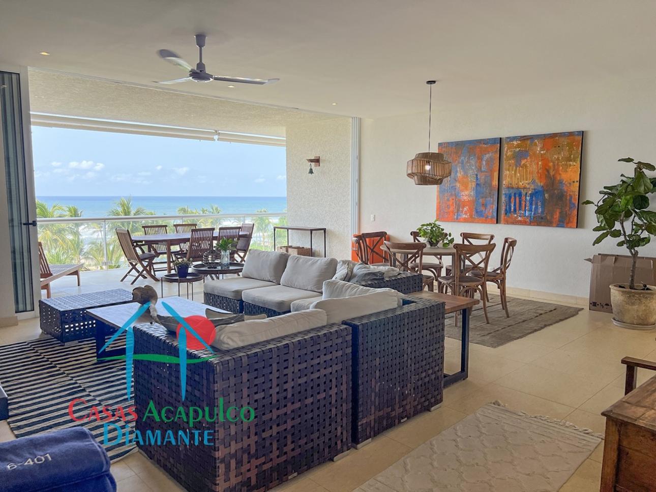 Depa de playa con Terraza y Vista al Mar — foto 2