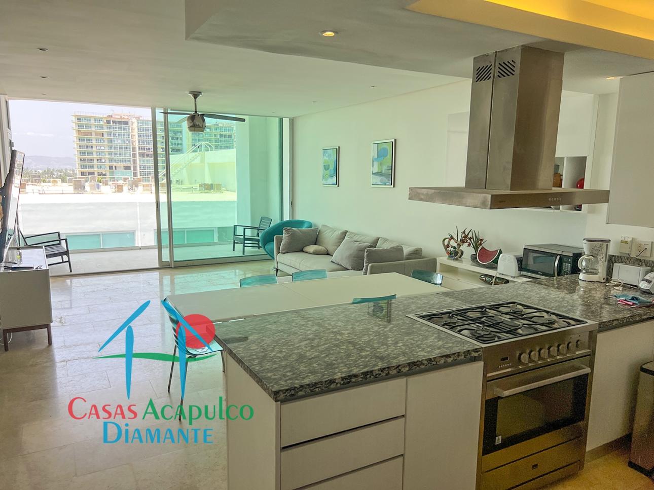 Departamento En Exclusivo Condominio de Playa Diamante — foto 2