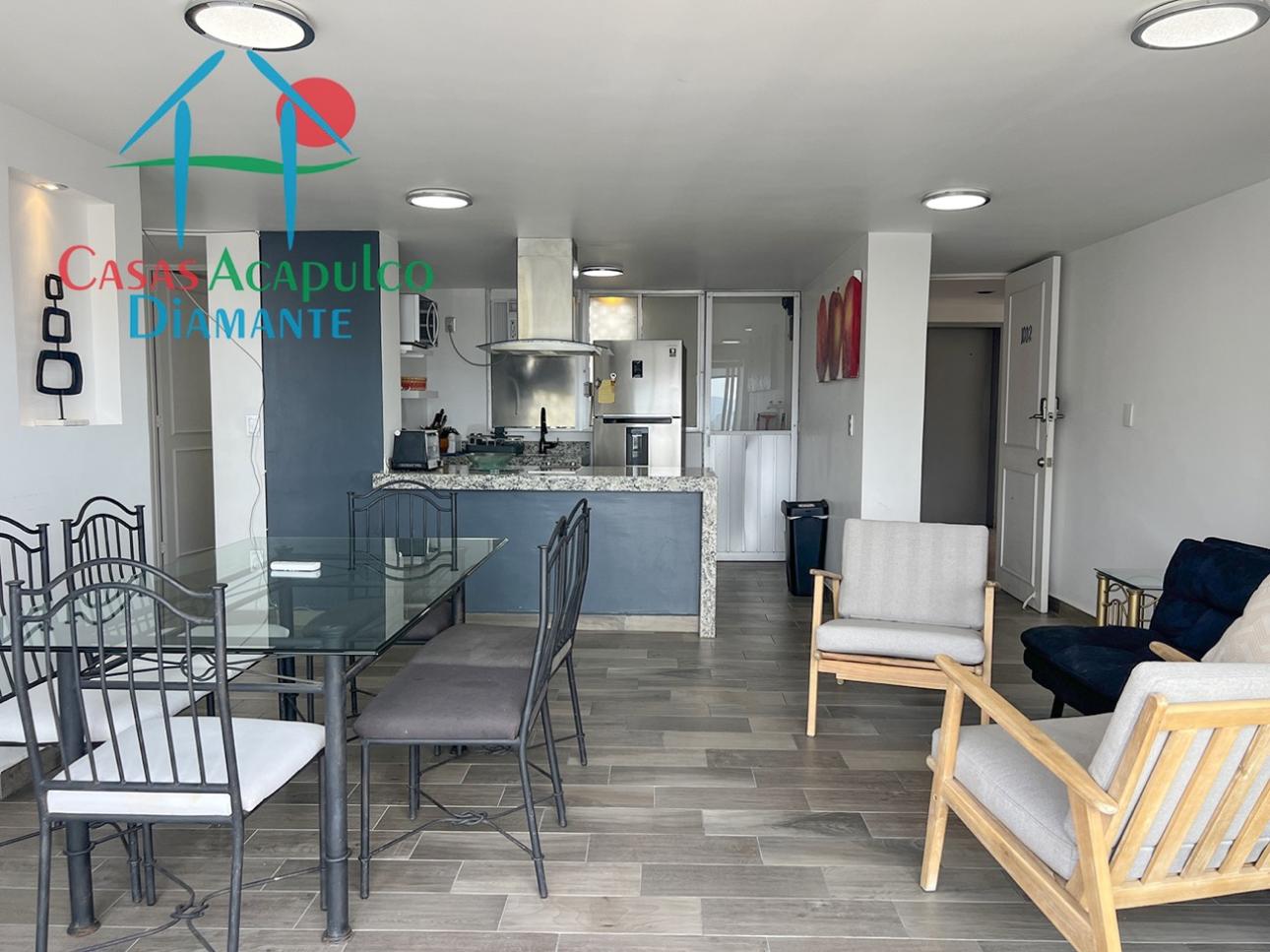Departamento en piso alto con terraza y vista a la ciudad - 3