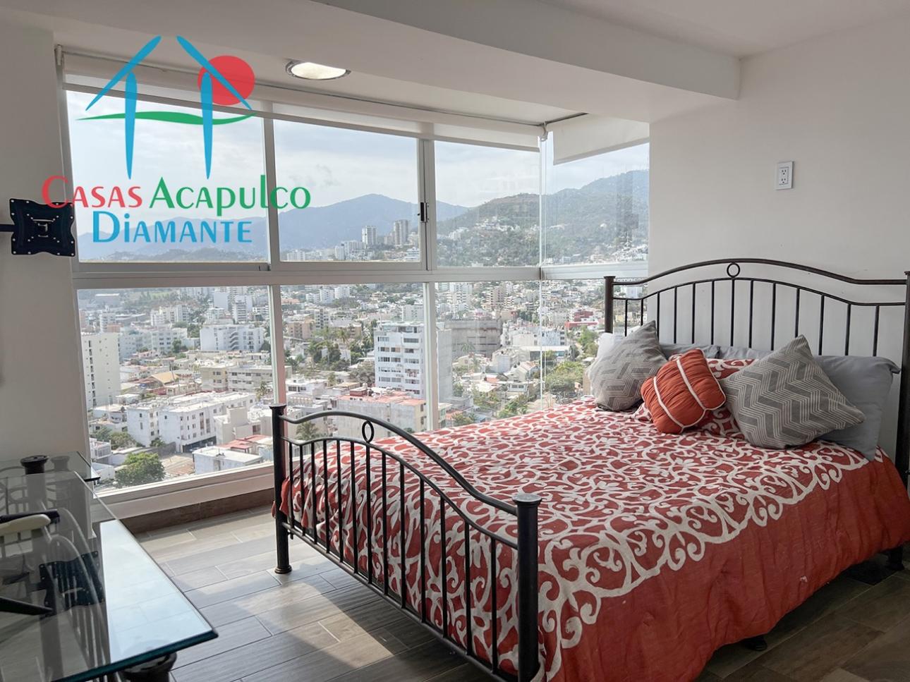 Departamento en piso alto con terraza y vista a la ciudad - 12