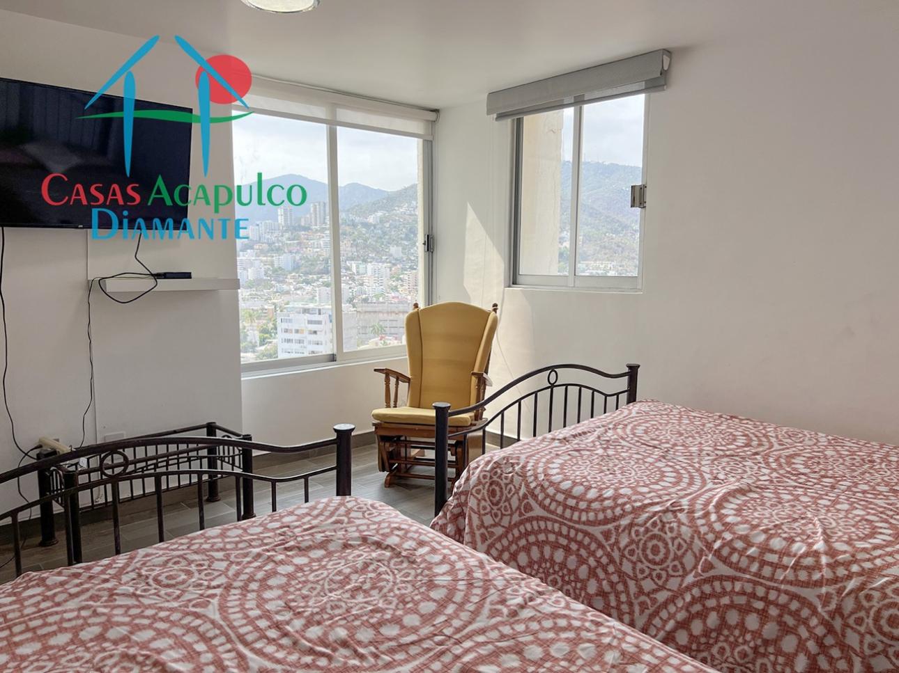 Departamento en piso alto con terraza y vista a la ciudad - 18