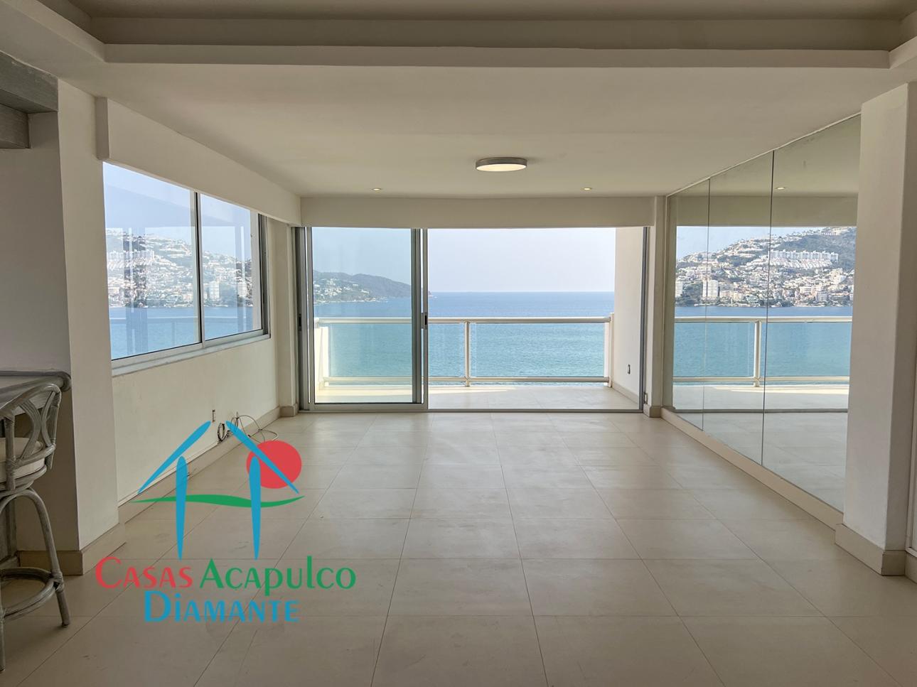 Piso alto con vista al mar y amplia terraza - 3