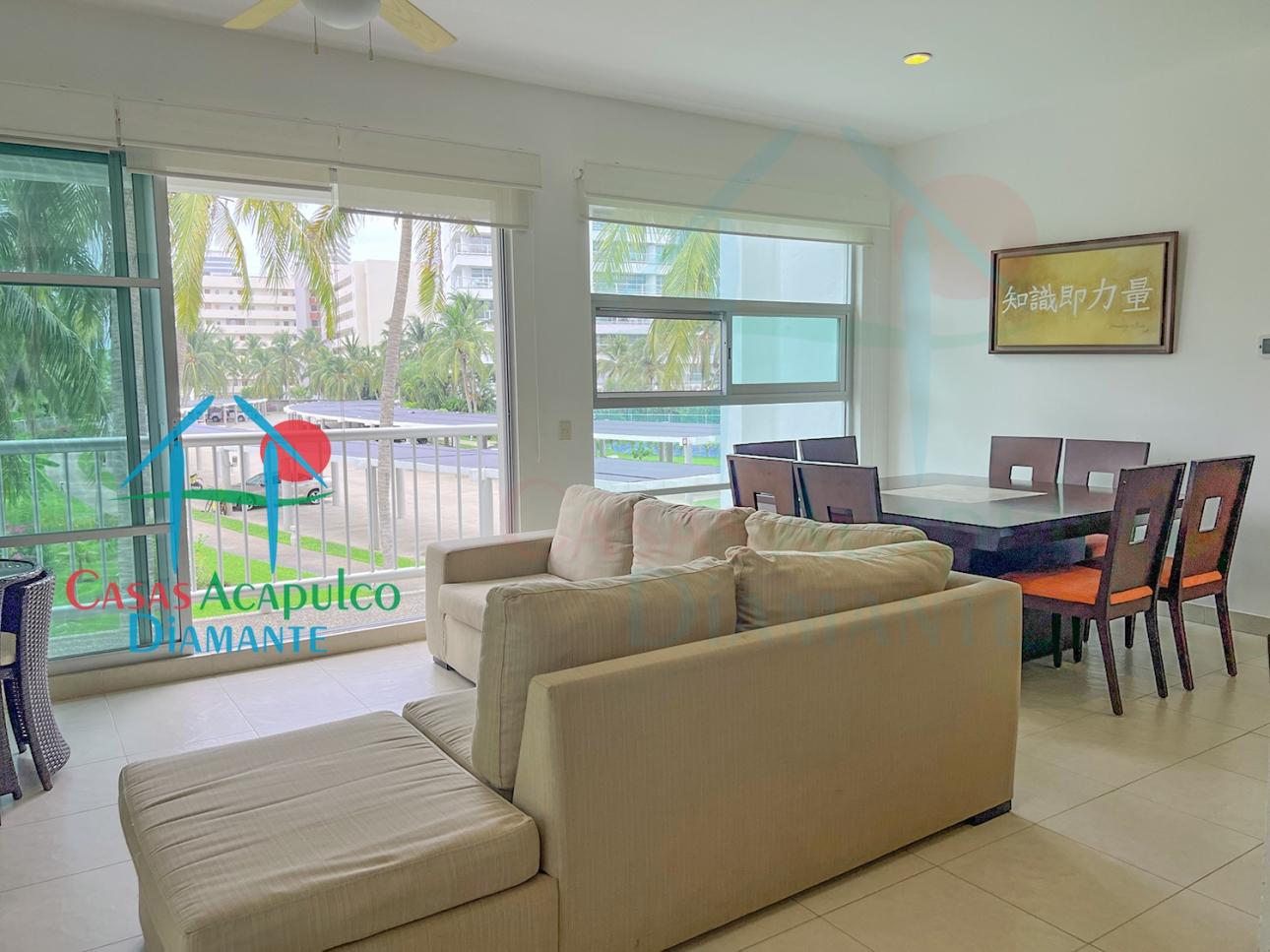 Departamento con Club de Playa y Vista a Áreas Comunes