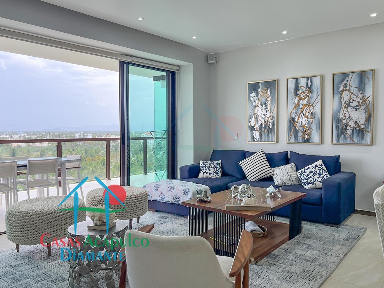 En condominio de playa con terraza y vista a las albercas — foto 6