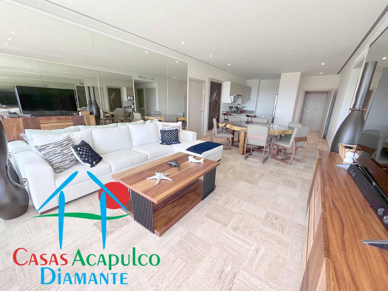 Departamento con vista parcial al mar y 3 estacionamientos — foto 4
