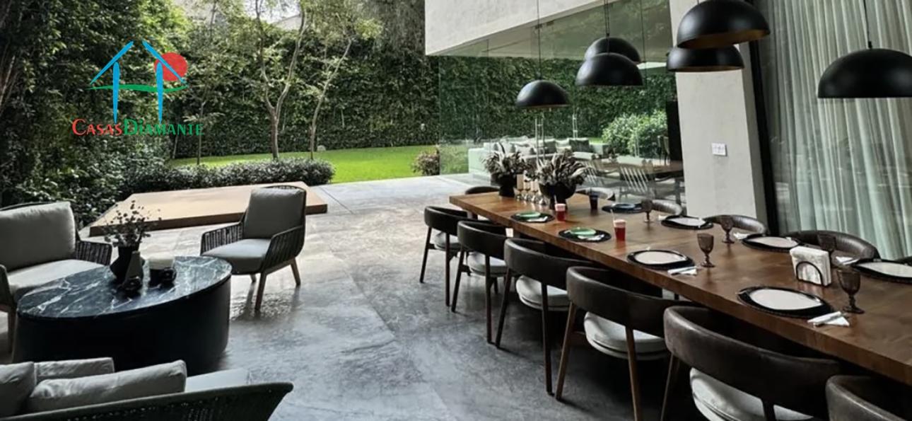 Casa de Lujo en CDMX con terraza triple altura y jardín — foto 3