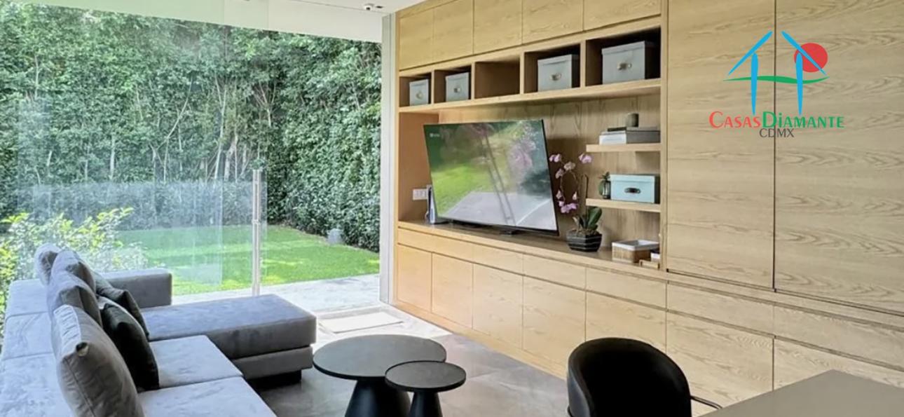 Casa de Lujo en CDMX con terraza triple altura y jardín — foto 4