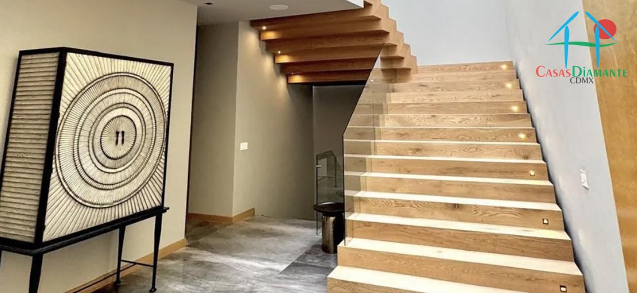 Casa de Lujo en CDMX con terraza triple altura y jardín — foto 7