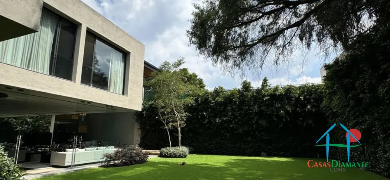 Casa de Lujo en CDMX con terraza triple altura y jardín — foto 10