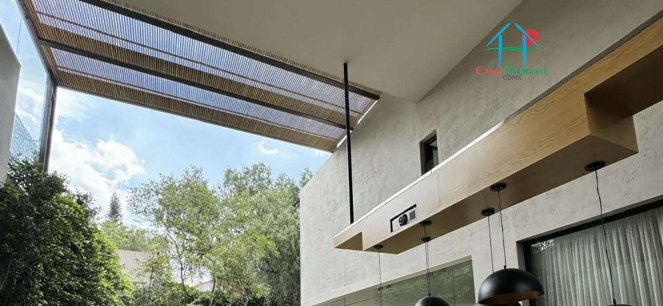 Casa de Lujo en CDMX con terraza triple altura y jardín — foto 12