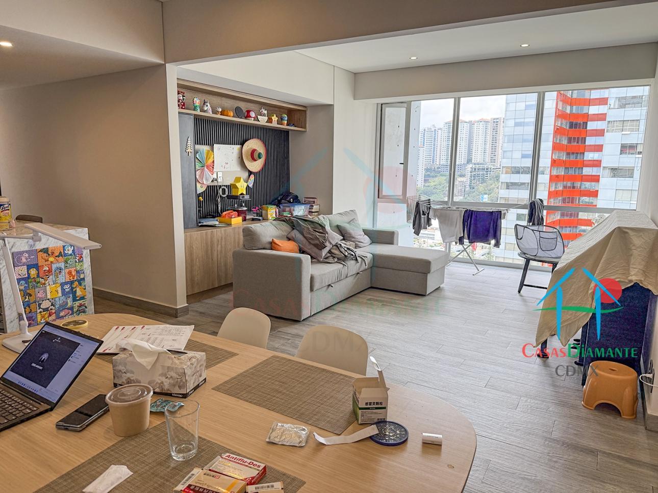 Depto en venta Piso 17 CDMX con Terraza y 3 Recámaras — foto 4