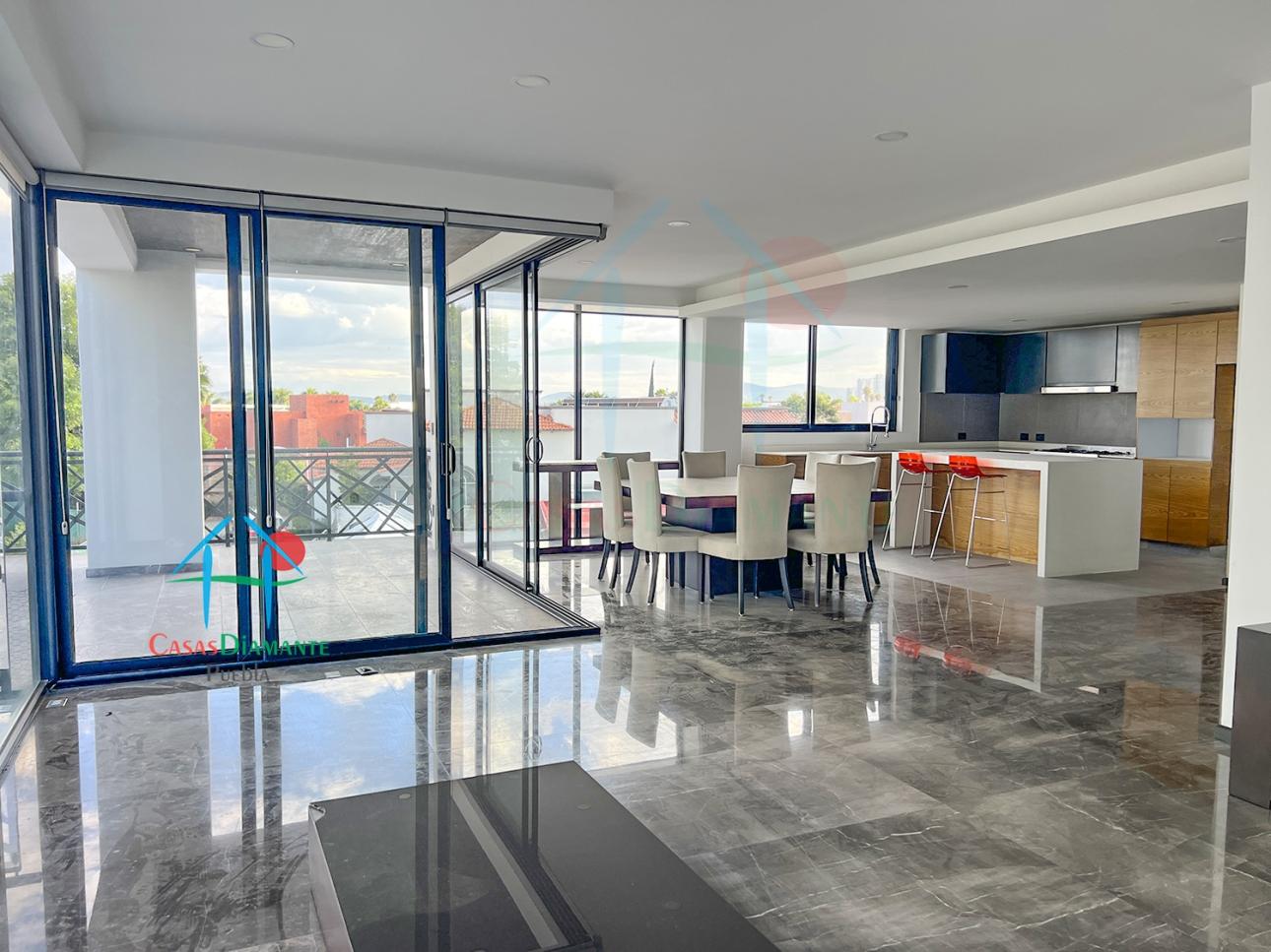 Departamento con terraza, 2 recámaras. Amueblado - 6