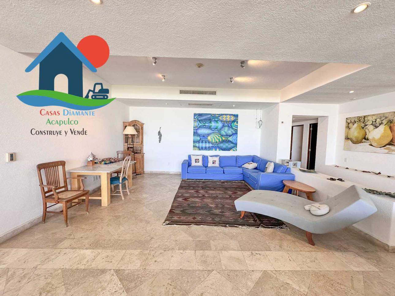 Depto Frente al Mar con Jacuzzi, Jardín y 4 Recámaras — foto 4