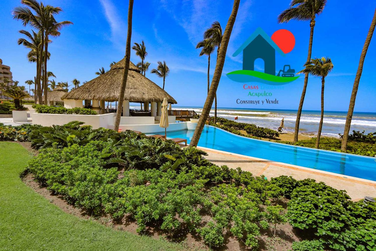 Depto Frente al Mar con Jacuzzi, Jardín y 4 Recámaras — foto 9