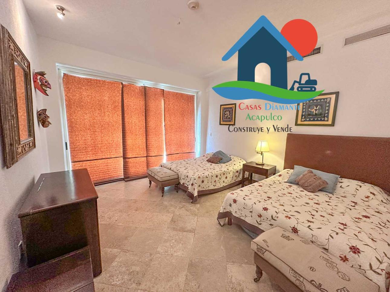 Depto Frente al Mar con Jacuzzi, Jardín y 4 Recámaras — foto 13