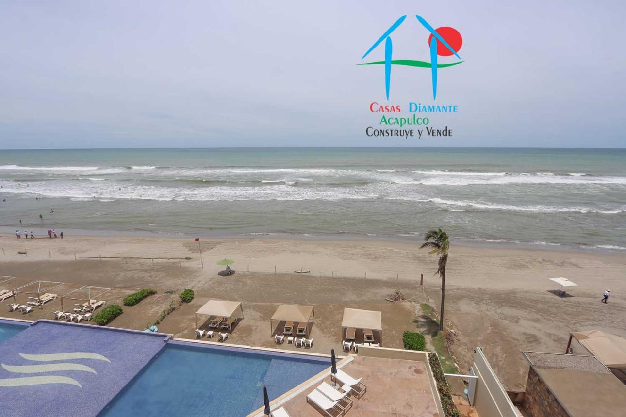 Depto con Terraza Frente al Mar y 3 Rec. Para 8 personas - 6